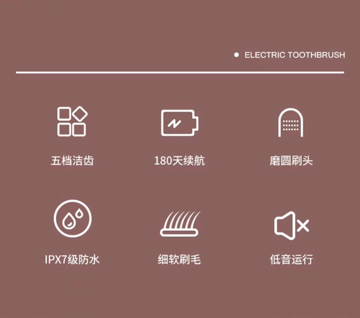 德国 oidire 电动牙刷 智能声波震动牙刷 情侣家用套装电动牙刷 5大模式 成人智能计时软毛牙刷 odi-ys02 白色