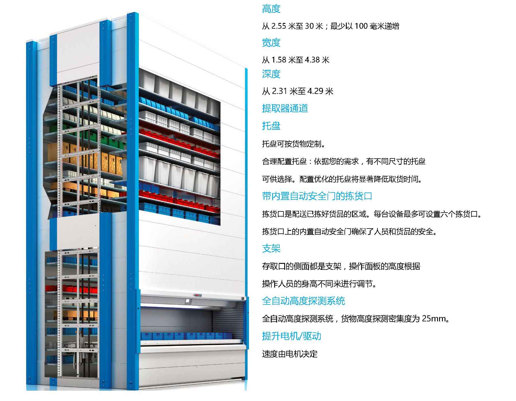 自动垂直升降仓储系统