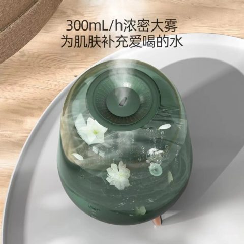 德尔玛（deerma）加湿器卧室空气加湿办公室家用母婴加湿低噪加湿5l大容量高端透明加湿机f329 德尔玛复古加湿器（标配款）