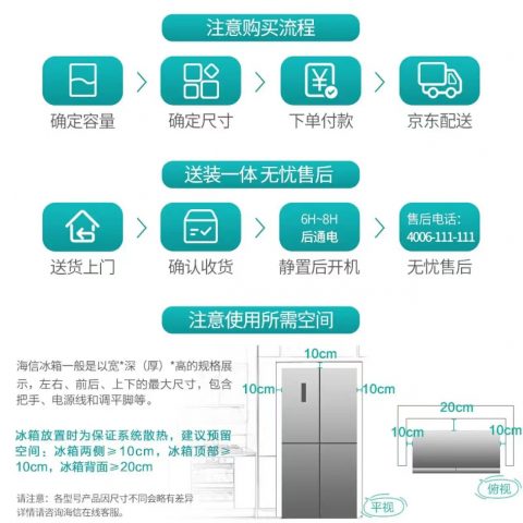 海信冰箱428升 十字对开门超薄 大容量变频一级能效 风冷无霜 杀菌净味 bcd-428wmk1dp bcd-428wmk1dpq