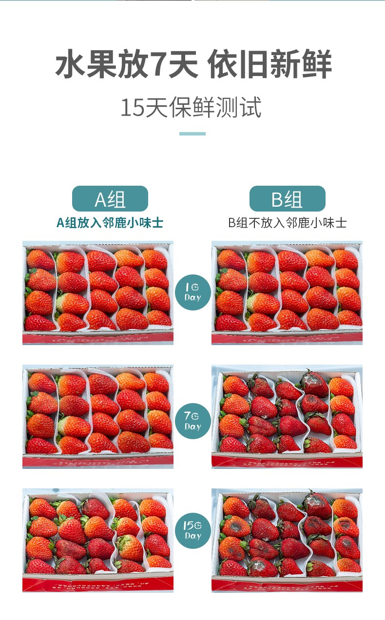 邻鹿冰箱除味器臭氧杀菌除甲醛小卫士除臭空气净化器除菌消毒去异味保鲜