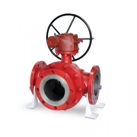 three-way ball valve